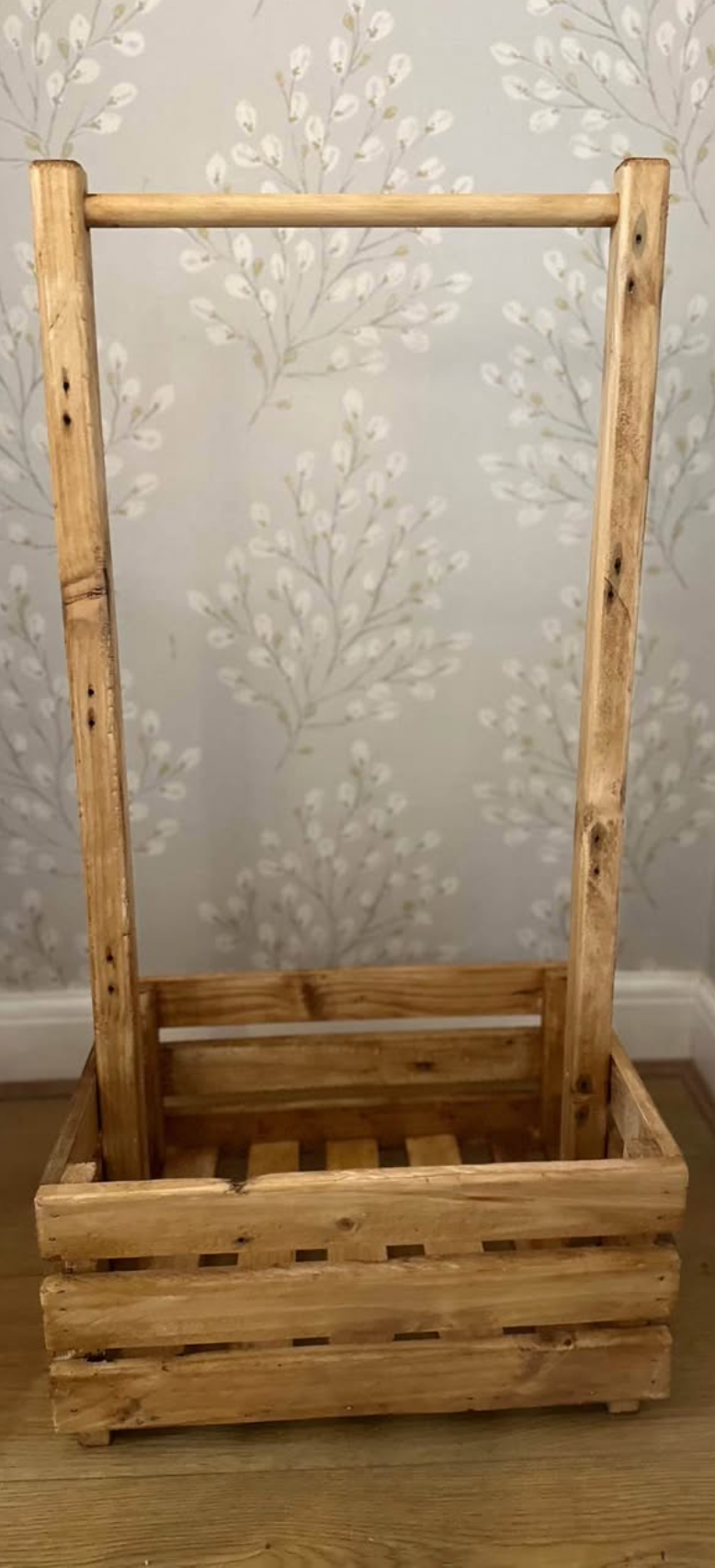 Custom Crate with Rail